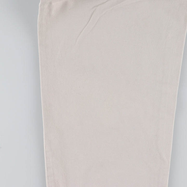 90'S Tommy Hilfiger Two-pleat Chino Pants Men's W35 Vintage cotton gray type Vintage Second Hand