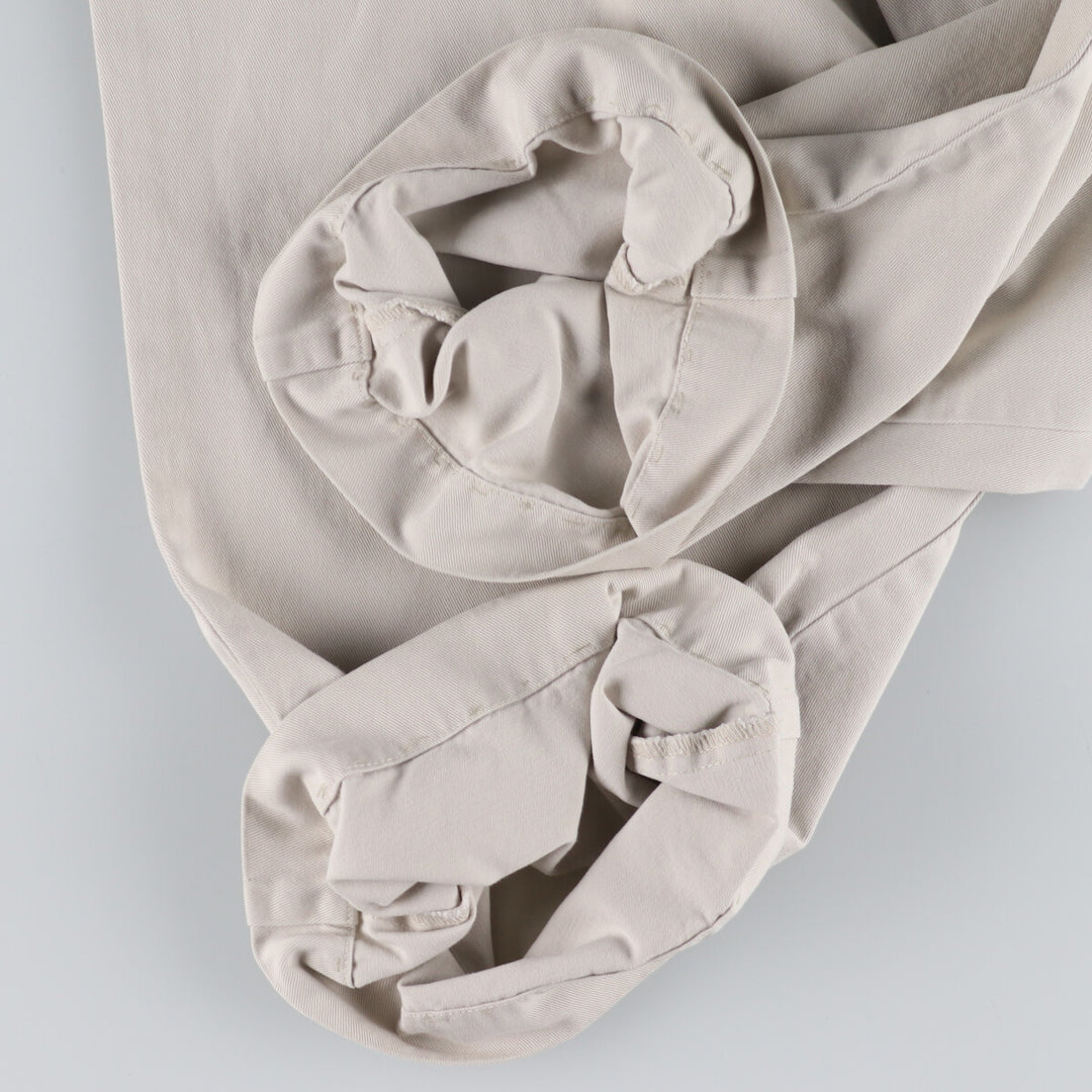 90'S Tommy Hilfiger Two-pleat Chino Pants Men's W35 Vintage cotton gray type Vintage Second Hand