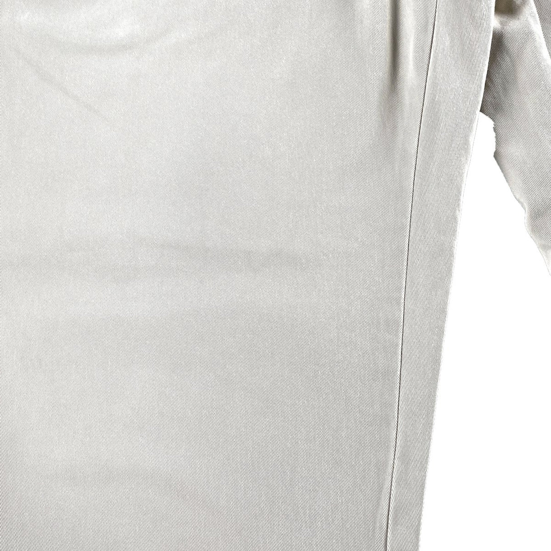 90'S Timberland WEATHERGEAR Two-pleat Chino Pants Men's W34 Vintage cotton Beige type Vintage Second Hand