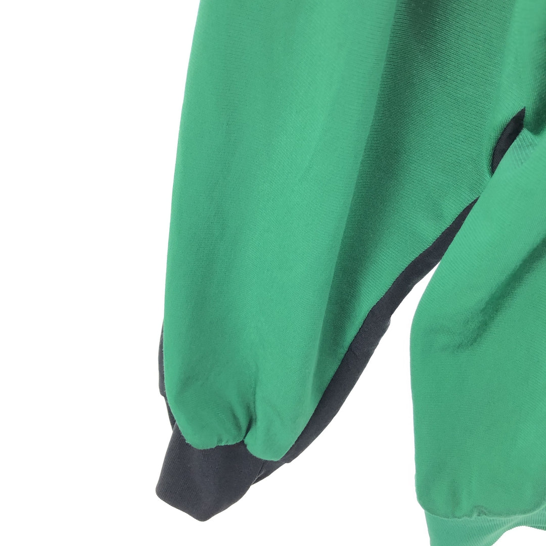 00'S adidas jersey track jacket men's size M polyester green type Vintage Second Hand