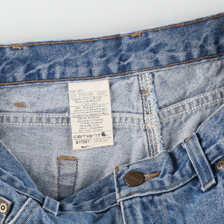 Carhartt Relaxed Fit Tapered Denim Pants Men's W35 / eaa460093