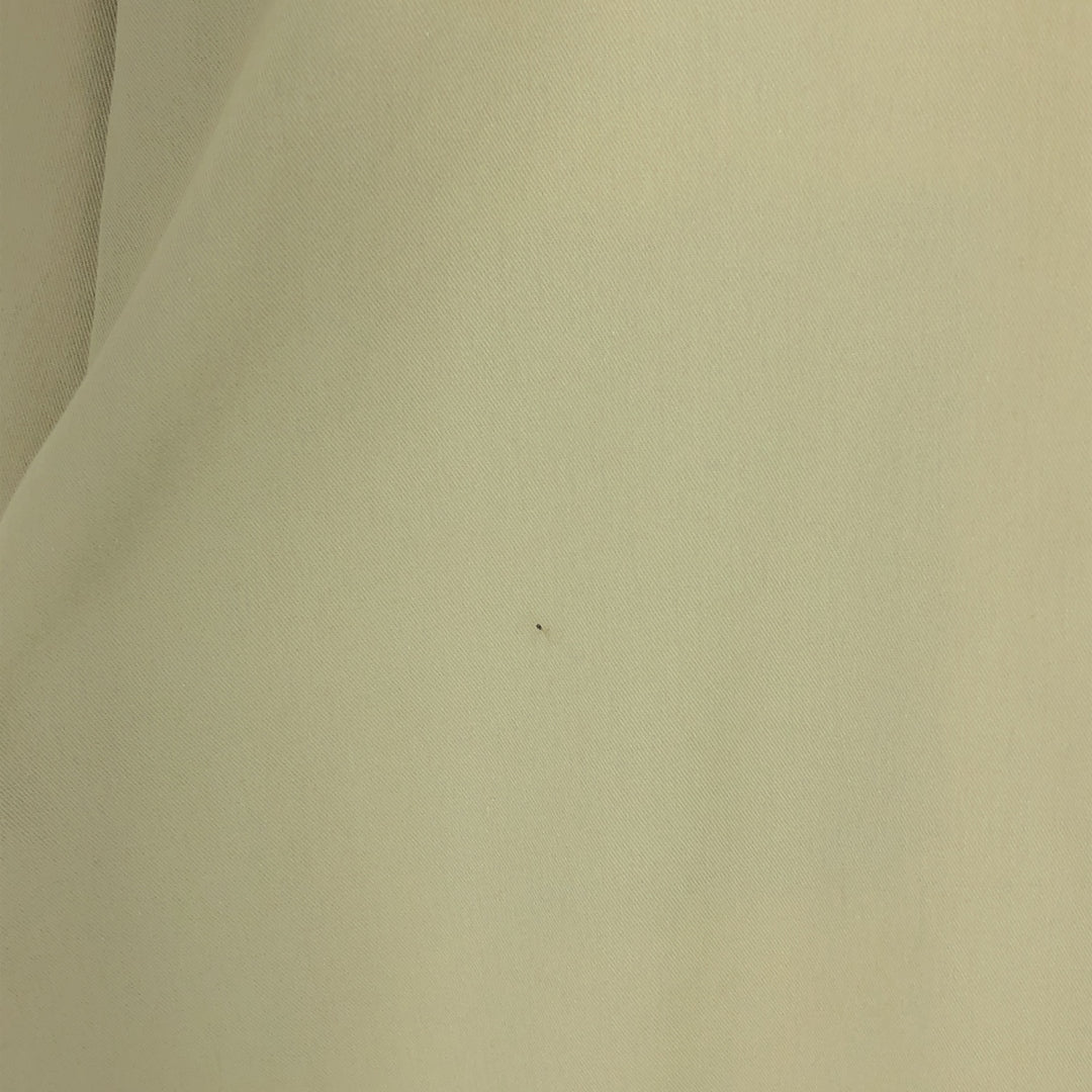 Dickies Short Sleeve Work Shirt, Men's XL polyester beige type brown Vintage Second Hand