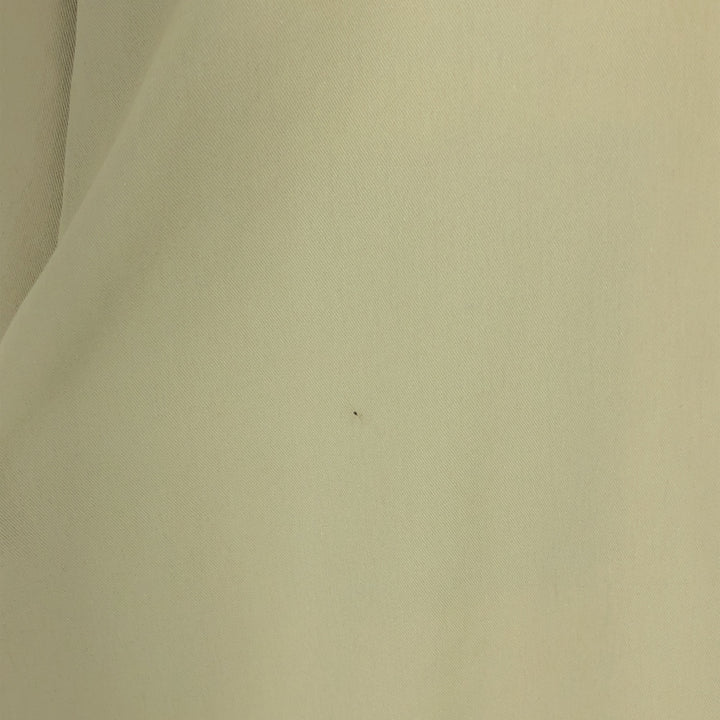 Dickies Short Sleeve Work Shirt, Men's XL polyester beige type brown Vintage Second Hand