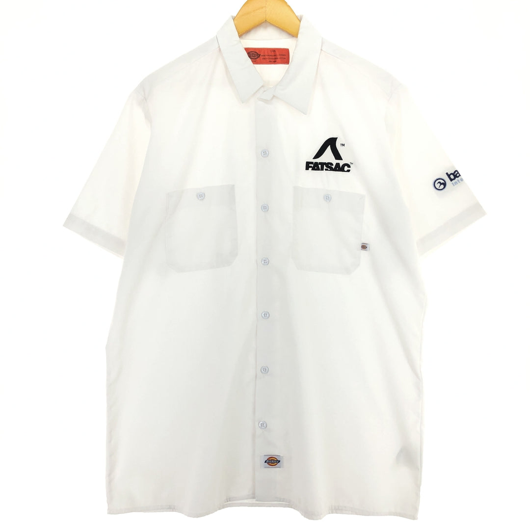 Dickies Short Sleeve Work Shirt Men's L /eaa460117