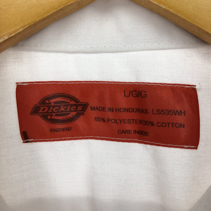 Dickies Short Sleeve Work Shirt Men's L /eaa460117