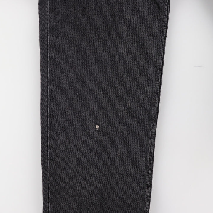 Levi's 550 Black Denim Tapered Denim Pants Men's W34 equivalent / eaa460166