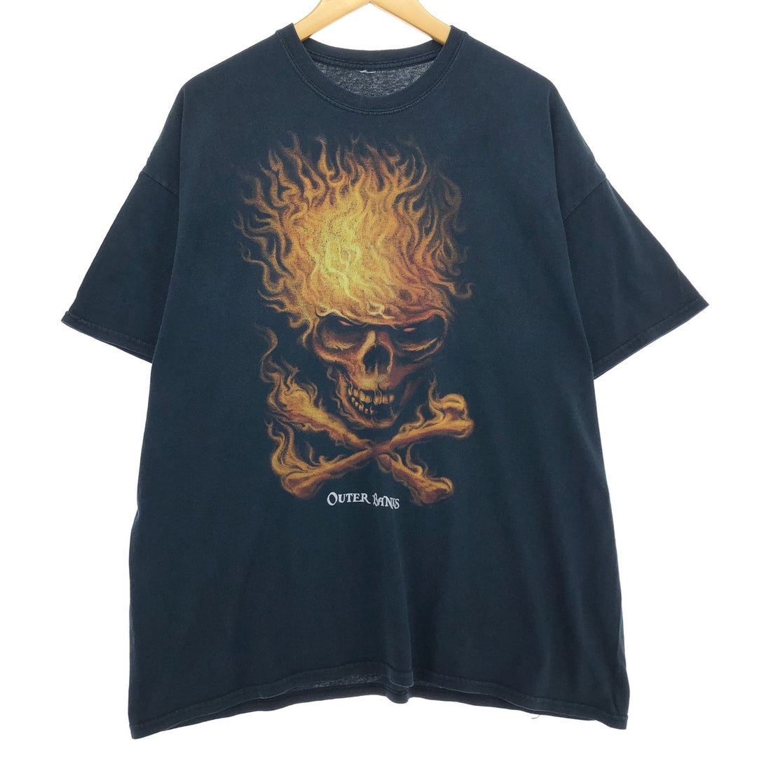 Printed Skull Pattern Printed T-shirt Men's XL /eaa460199