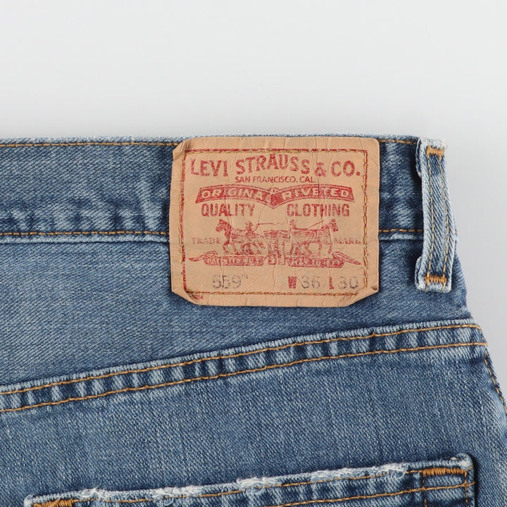 00'S Levi's 569 RELAXED STRAIGHT straight denim pants for men w35 /eaa460367