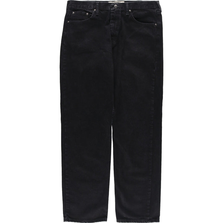Wrangler Authentics Black Denim Straight Denim Pants Men's W37 cotton black type Vintage Second Hand