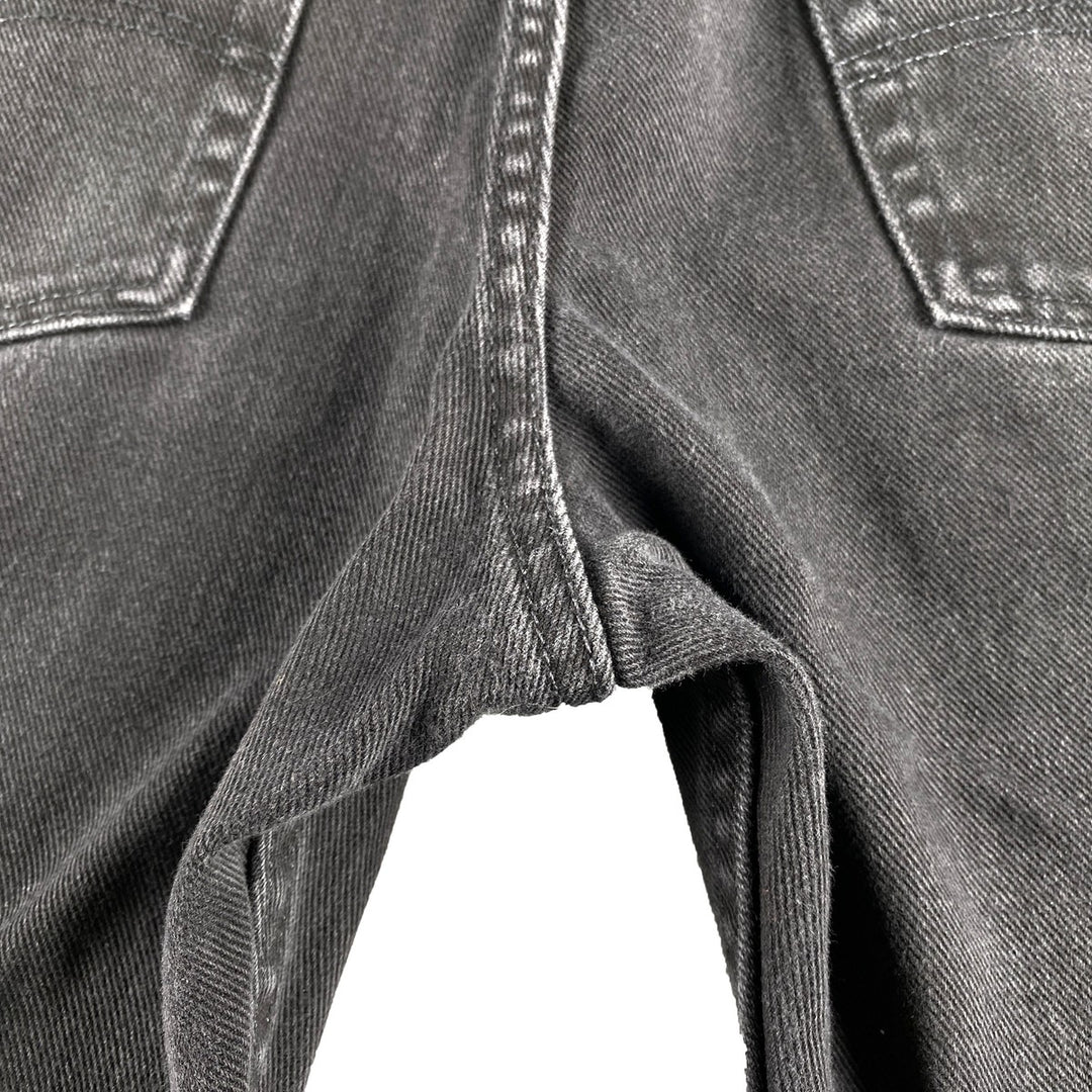 Lee REGULAR FIT Black Denim Straight Denim Pants Men's w37 cotton black type Vintage Second Hand