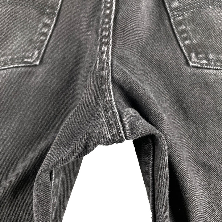 Lee REGULAR FIT Black Denim Straight Denim Pants Men's w37 cotton black type Vintage Second Hand