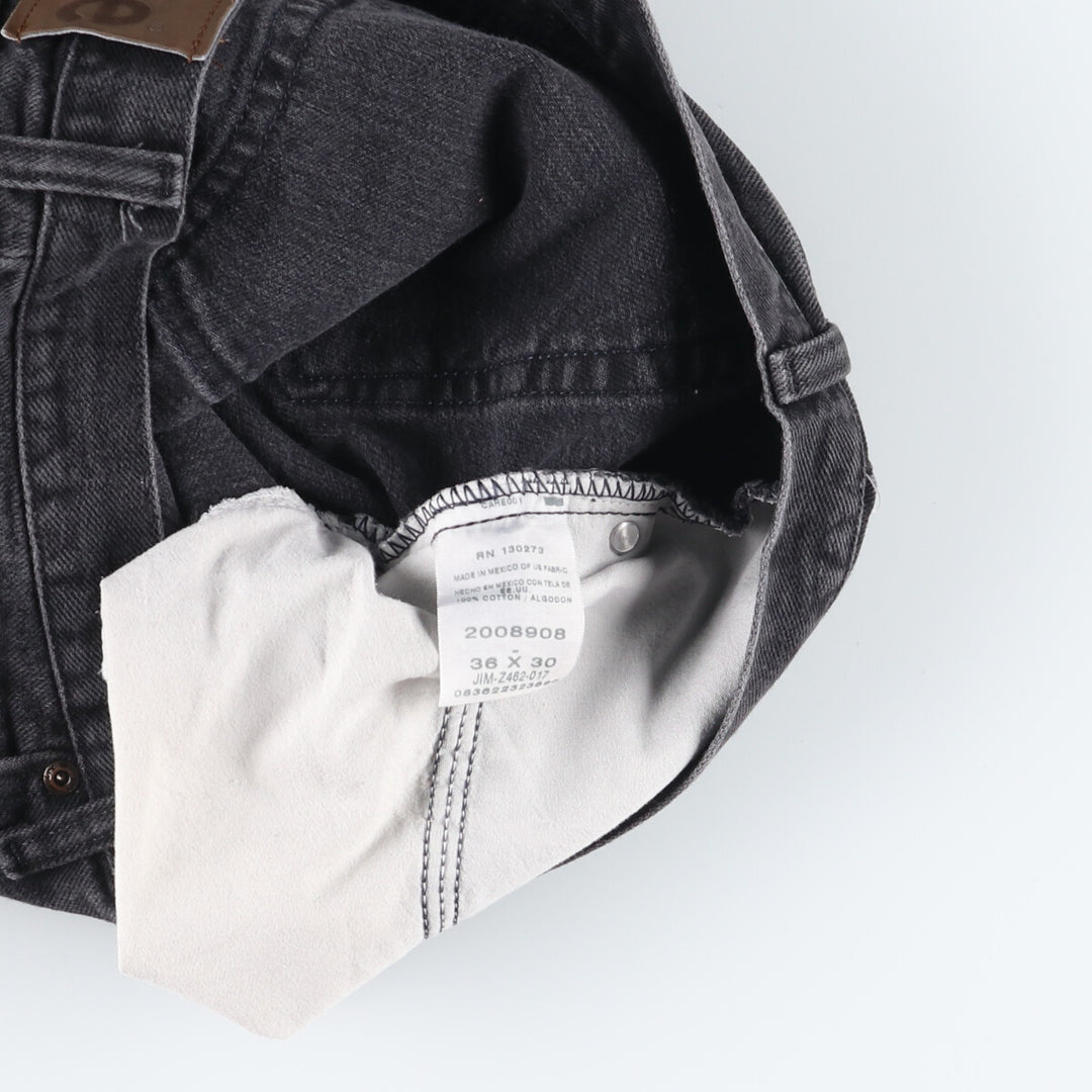 Lee REGULAR FIT Black Denim Straight Denim Pants Men's w37 cotton black type Vintage Second Hand