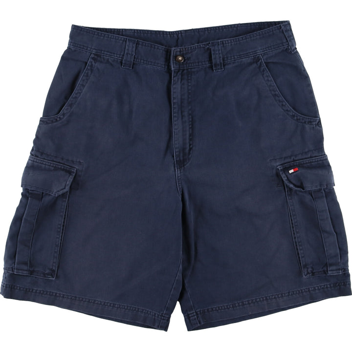 90'S Tommy Hilfiger DENIM cargo shorts, half pants, men's size 37, vintage / eaa460395