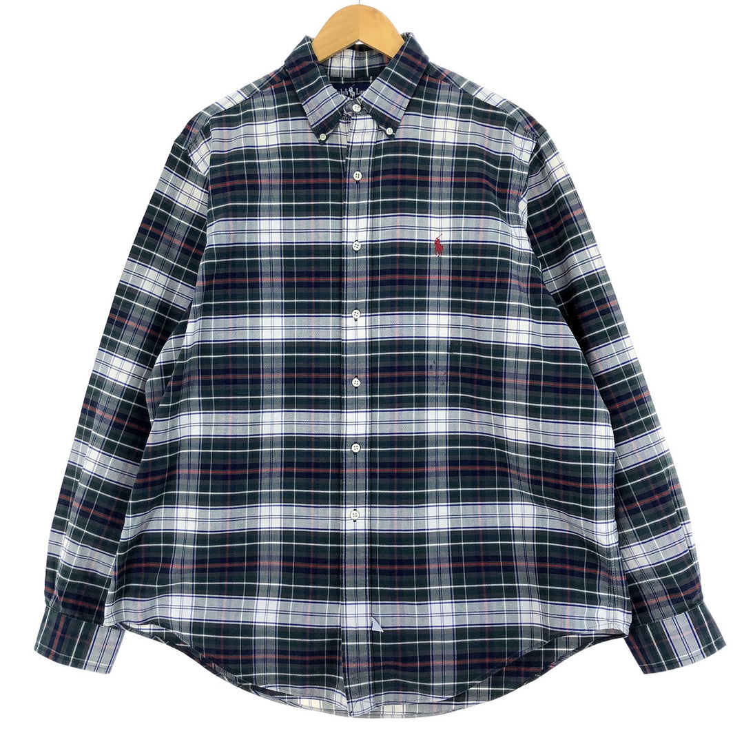 Ralph Lauren Long Sleeve Button Down Check Shirt Men's XL /eaa460465