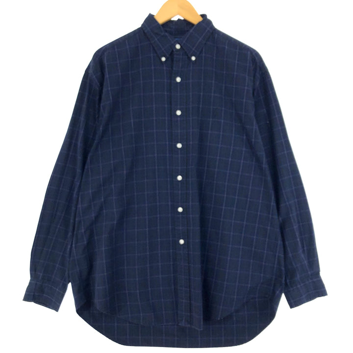 Ralph Lauren BLAKE long sleeve button down check shirt men's L /eaa460470