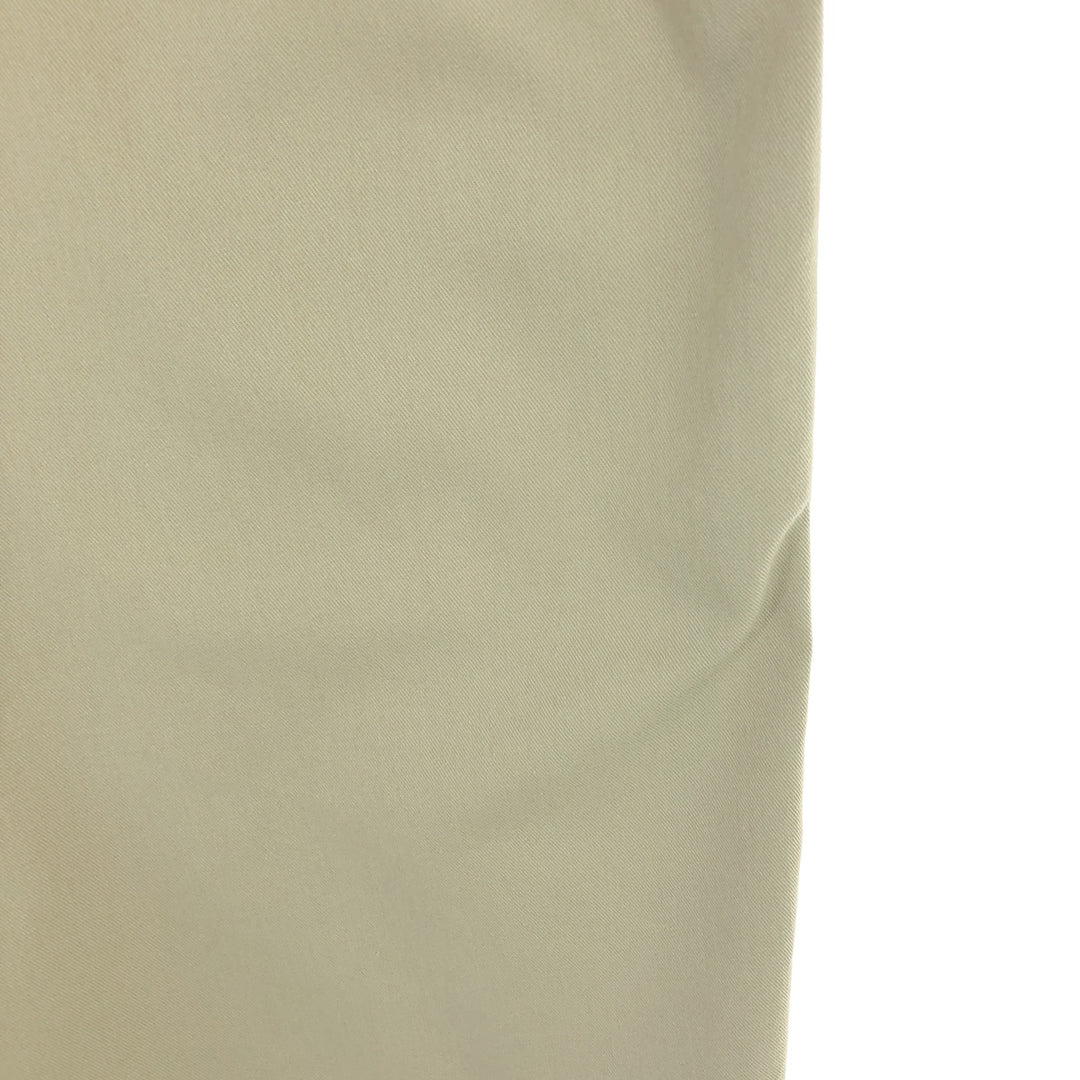 Dickies Short Sleeve Work Shirt, Men's M polyester Beige type Vintage Second Hand