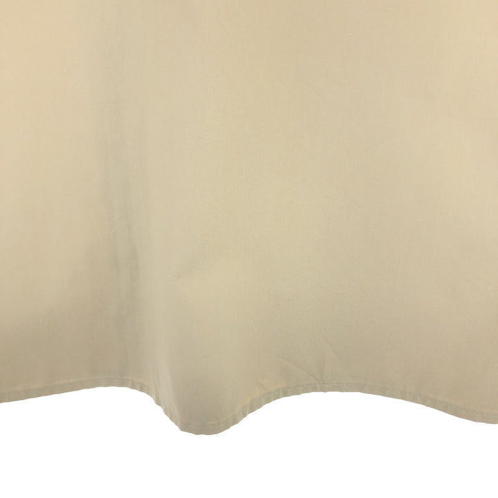 Dickies Short Sleeve Work Shirt, Men's L polyester Beige type Vintage Second Hand