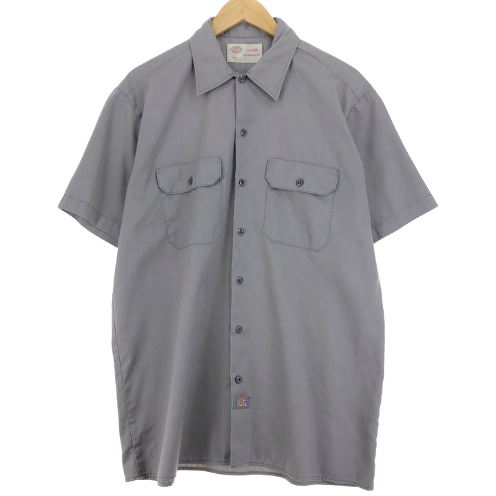 Dickies Short Sleeve Work Shirt Men's L /eaa460499