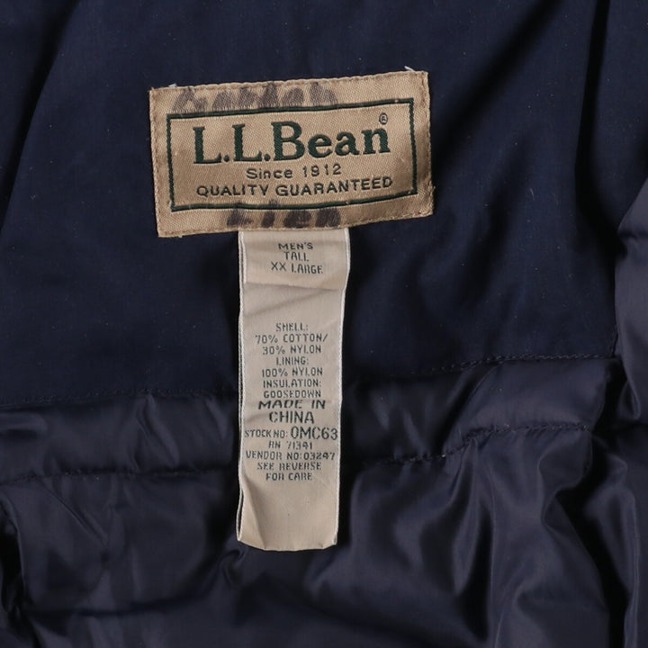 90s~00'S LLBean Goose Down Jacket Men's XXL Vintage /eaa460501