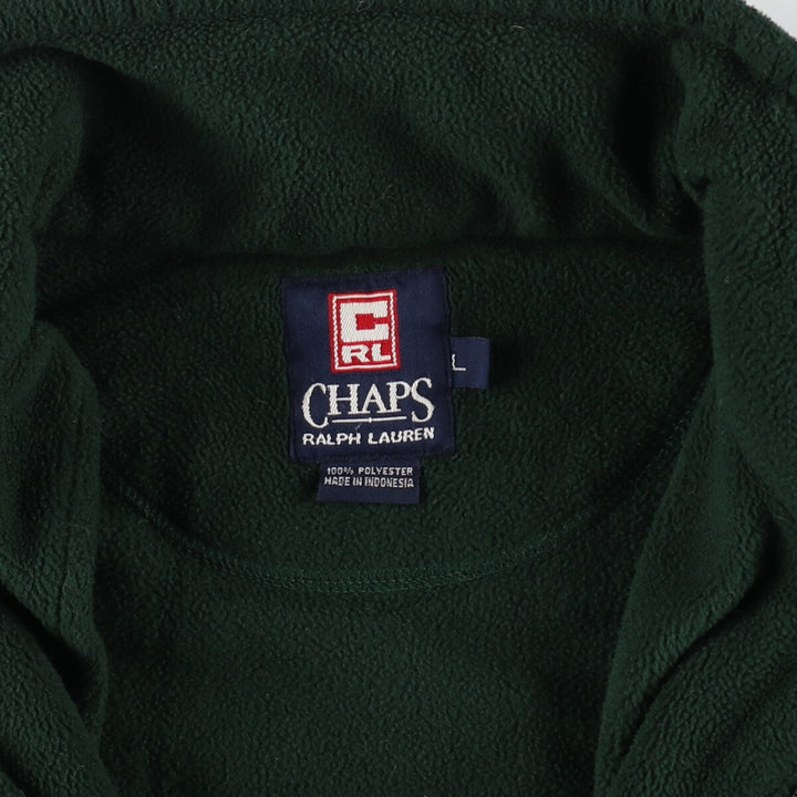 90'S Ralph Lauren CHAPS fleece jacket, men's size L, vintage / eaa460559