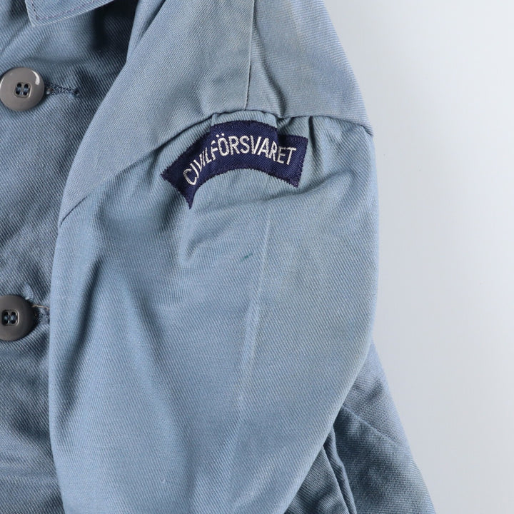 70'S Swedish military genuine M-59 military field jacket C54 men's size L vintage / eaa460588