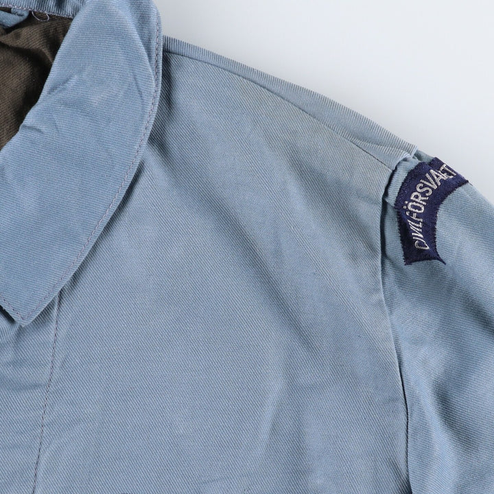 70'S Swedish military genuine M-59 military field jacket C54 men's size L vintage / eaa460588