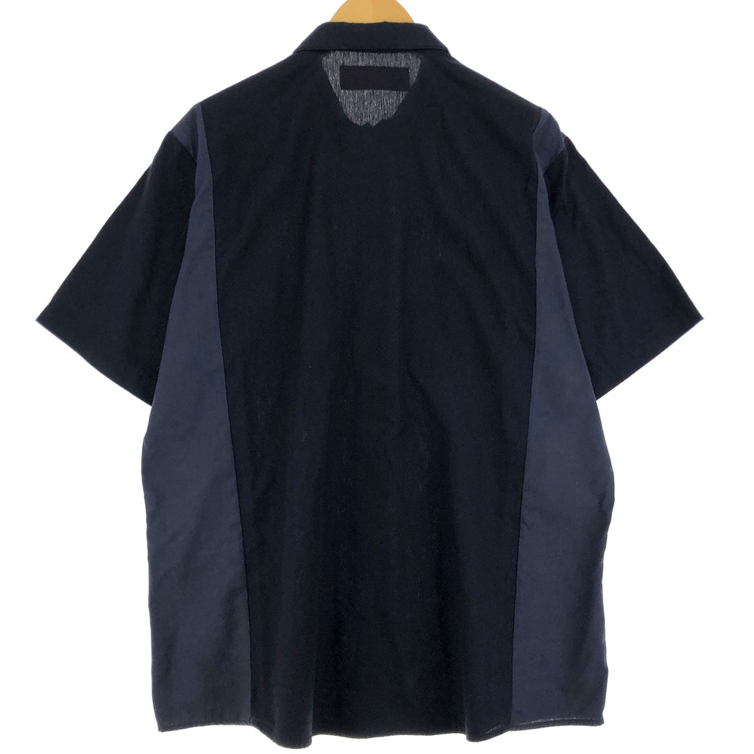 Dickies Two-tone short-sleeve work shirt, men's XL /eaa460666
