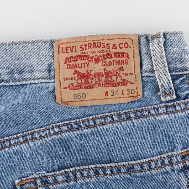 Levi's 550 Relaxed Fit Tapered Denim Pants Men's W34 / eaa460741