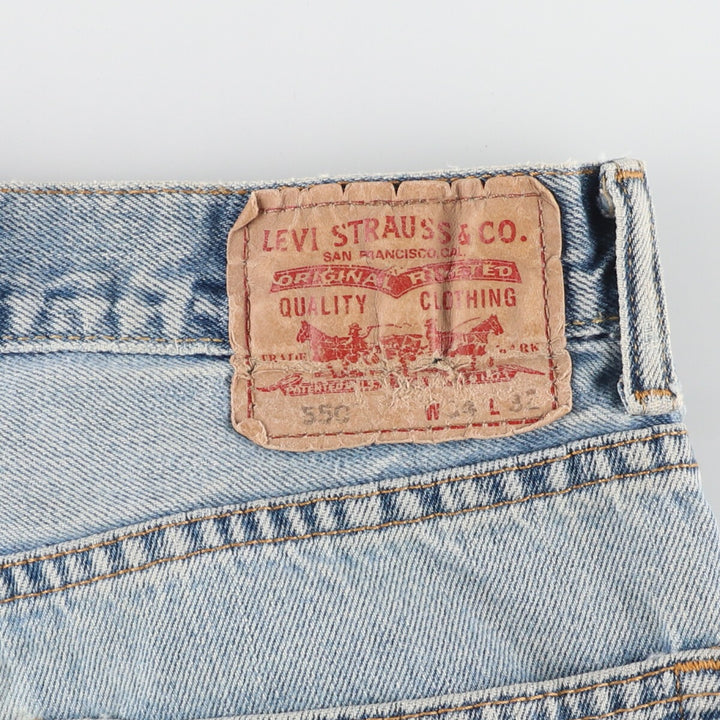 Levi's 550 Relaxed Fit Tapered Denim Pants Men's W35 / eaa460745