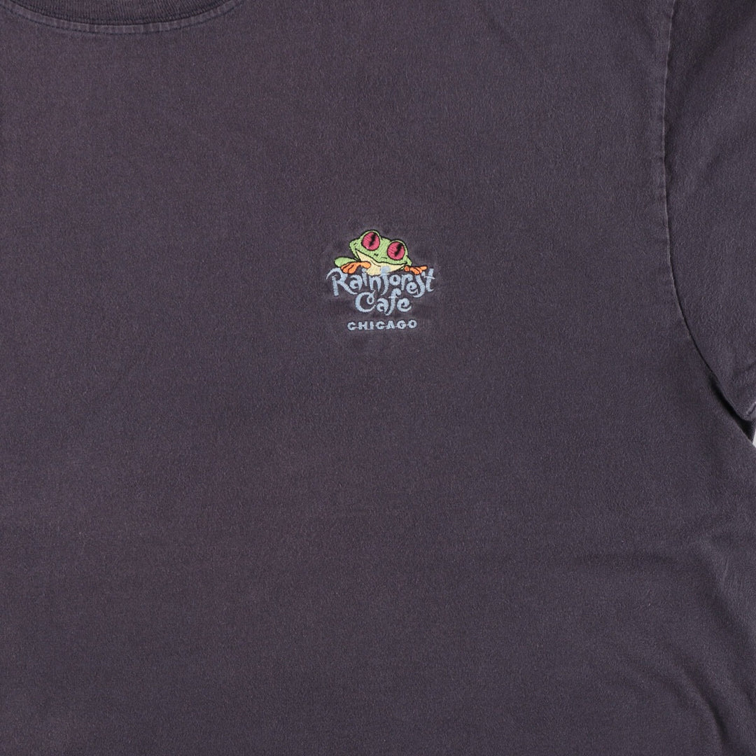 RAIN FOREST CAFE Rain Forest Cafe Advertising T-shirt Made in USA Men's XXL / eaa460774