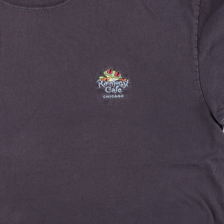 RAIN FOREST CAFE Rain Forest Cafe Advertising T-shirt Made in USA Men's XXL / eaa460774