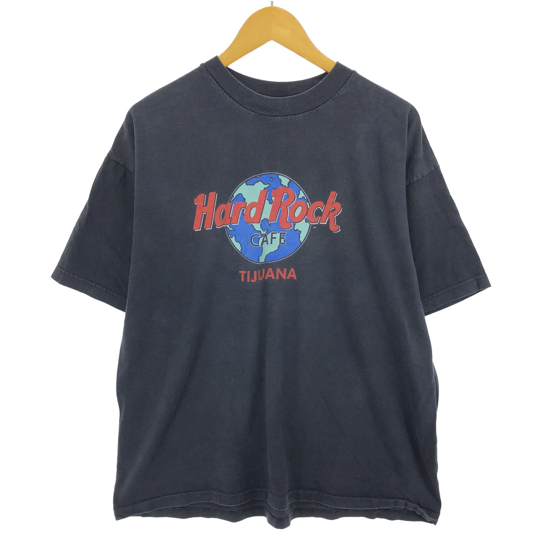 90s~ HARD ROCK CAFE Hard Rock Cafe Advertising T-shirt Men's XL equivalent Vintage / eaa460798