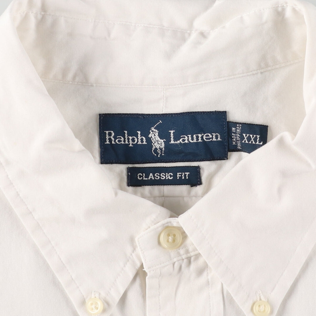 Ralph Lauren Classic Fit Short Sleeve Button Down Shirt Men's XXL /eaa460887