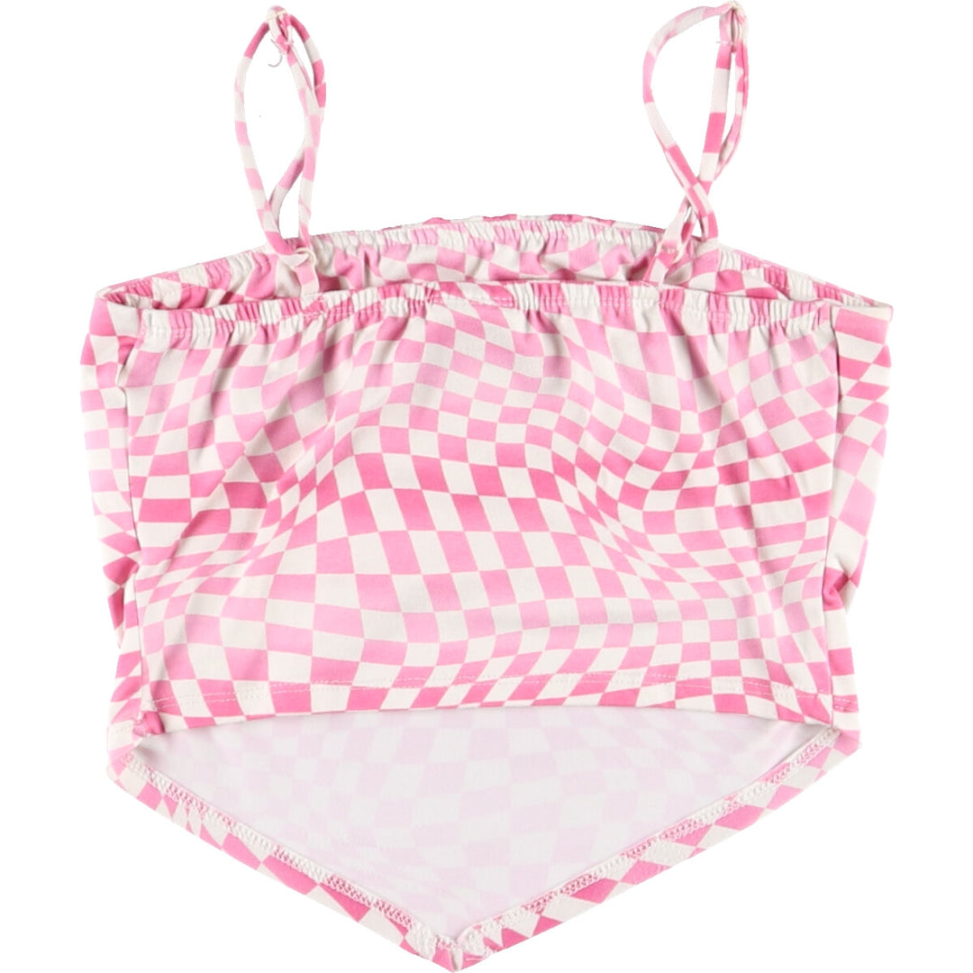 self esteem all-over checkered flag camisole for women S /eaa460943