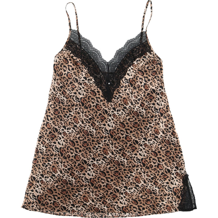 VICTORIA'S SECRET Leopard Pattern Lingerie Camisole Women's M /eaa460948