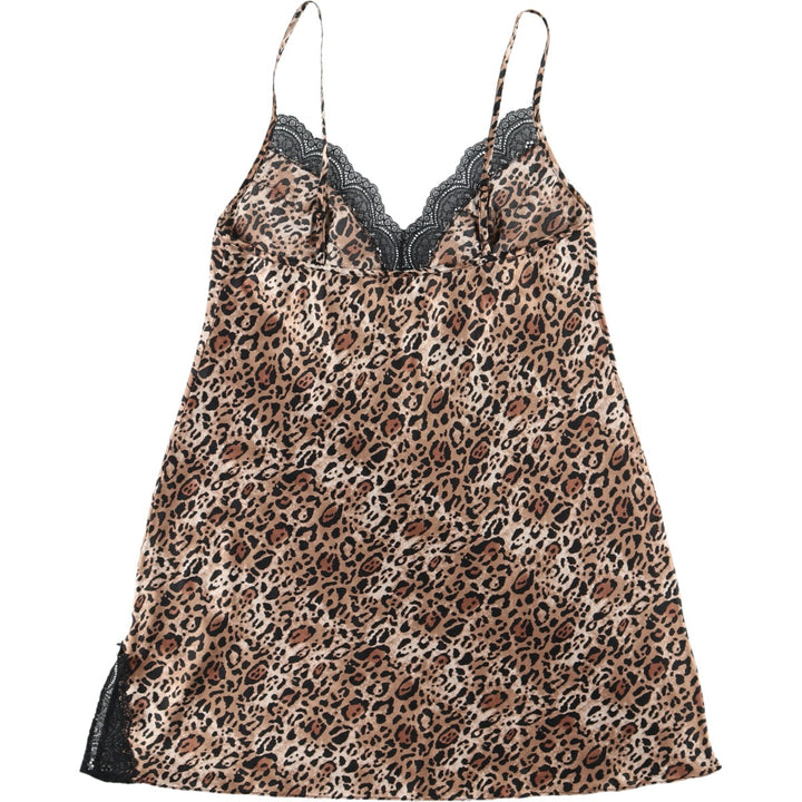 VICTORIA'S SECRET Leopard Pattern Lingerie Camisole Women's M /eaa460948