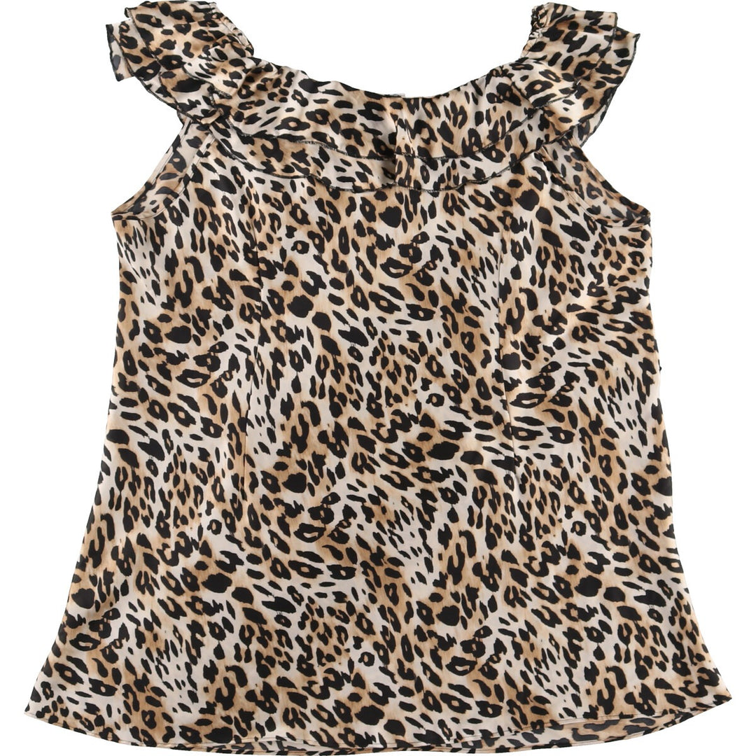 CATO Leopard Pattern Sleeveless Tunic Women's XXL /eaa460964