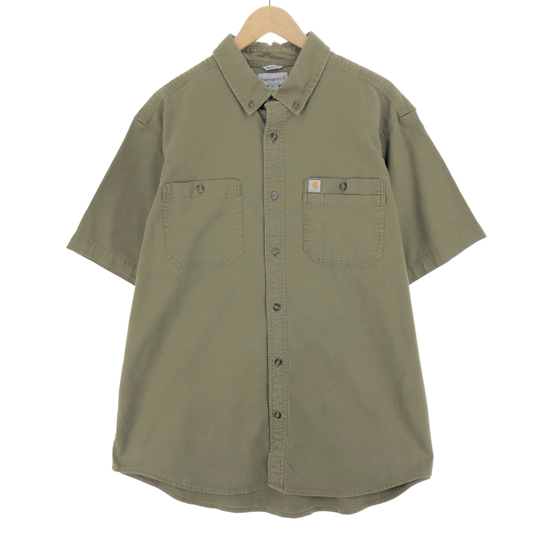 Carhartt RELAXED FIT short sleeve work shirt, men's XL /eaa461030