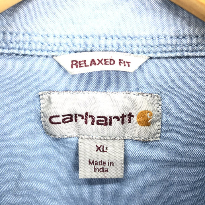 Carhartt RELAXED FIT short sleeve work shirt, men's XL /eaa461031