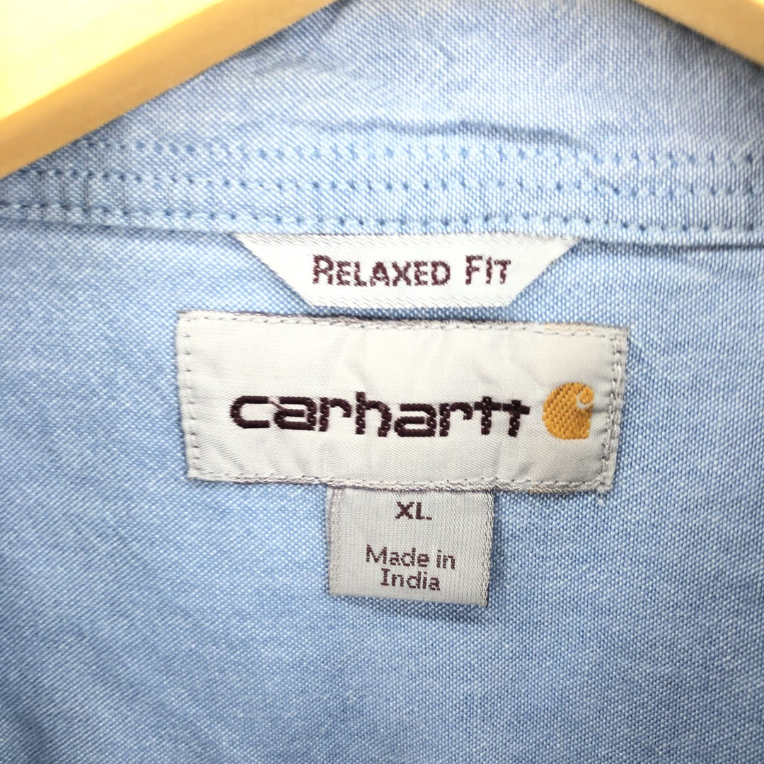 Carhartt RELAXED FIT short sleeve work shirt, men's XL /eaa461032