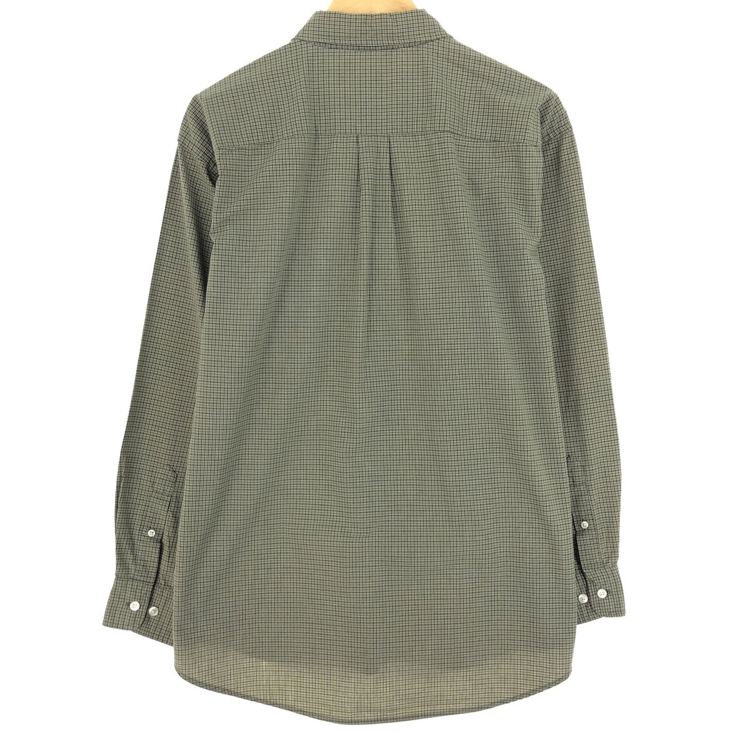 90'S GAP Old Gap Long Sleeve Cotton Check Shirt Men's L Vintage /eaa461037