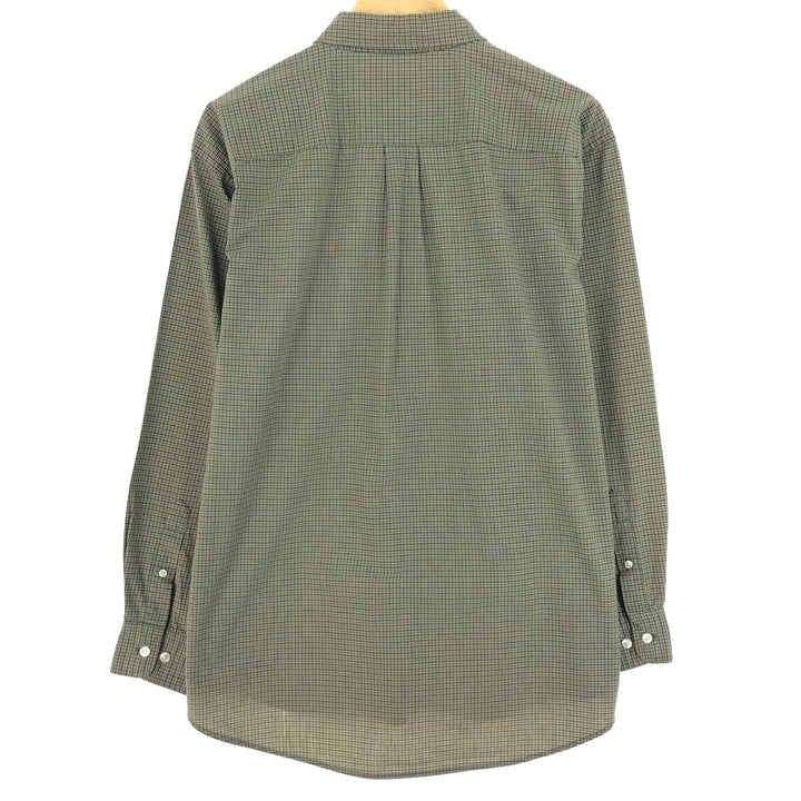 90'S GAP Old Gap Long Sleeve Cotton Check Shirt Men's L Vintage /eaa461037