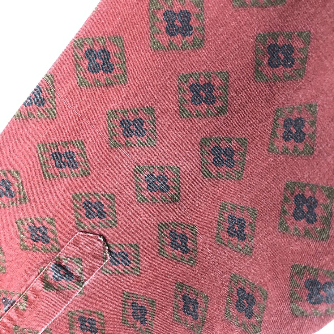 90'S Eddie Bauer all-over print long sleeve cotton shirt, men's L, vintage / eaa461040