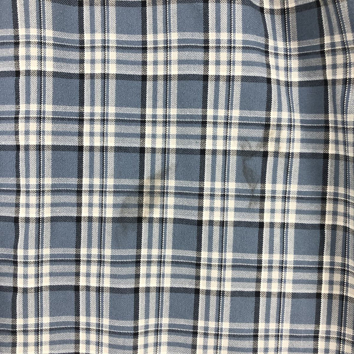 LLBean Long Sleeve Cotton Check Shirt Men's XL /eaa461051