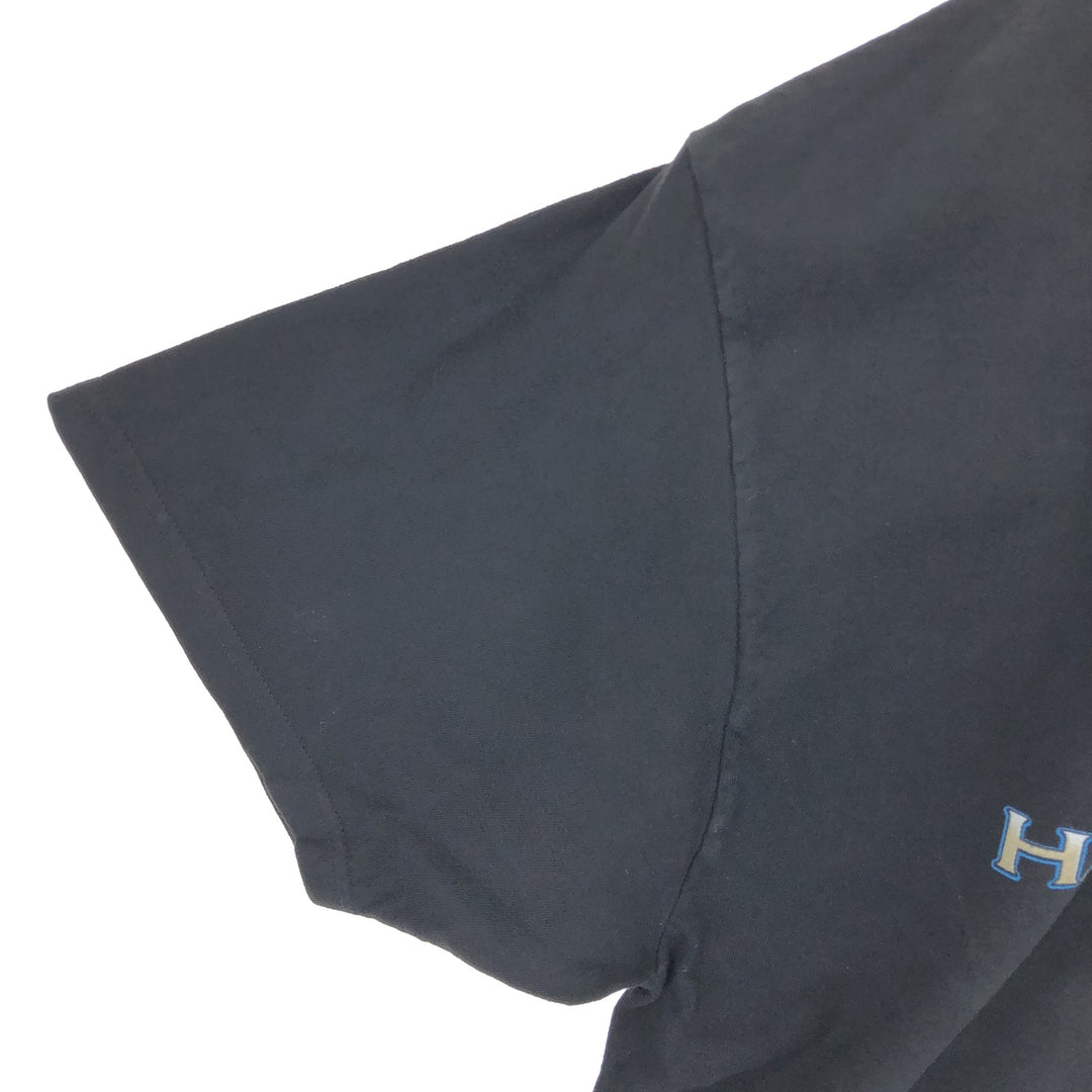 00'S Harley-Davidson Hanes Motorcycle Bike T-shirt Made in USA Men's XL /eaa461092