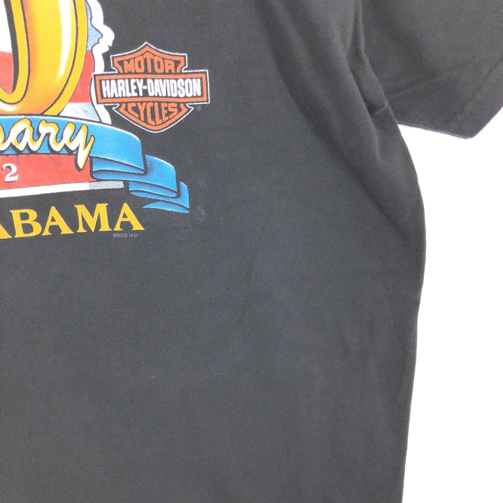 00'S Harley-Davidson Hanes Motorcycle Bike T-shirt Made in USA Men's XL /eaa461092