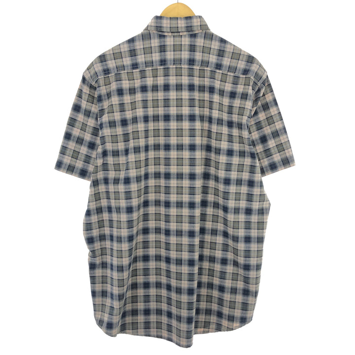 Carhartt Button-down Check Pattern Short Sleeve Work Shirt Men's XL /eaa461101