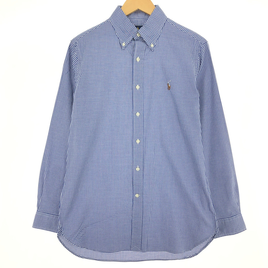 Ralph Lauren Long Sleeve Button Down Check Shirt Men's M /eaa461120