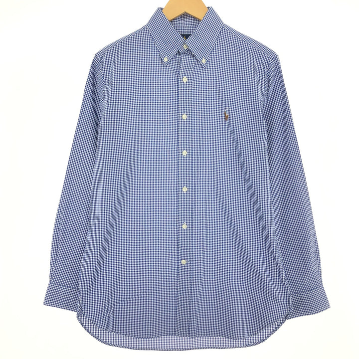 Ralph Lauren Long Sleeve Button Down Check Shirt Men's M /eaa461120