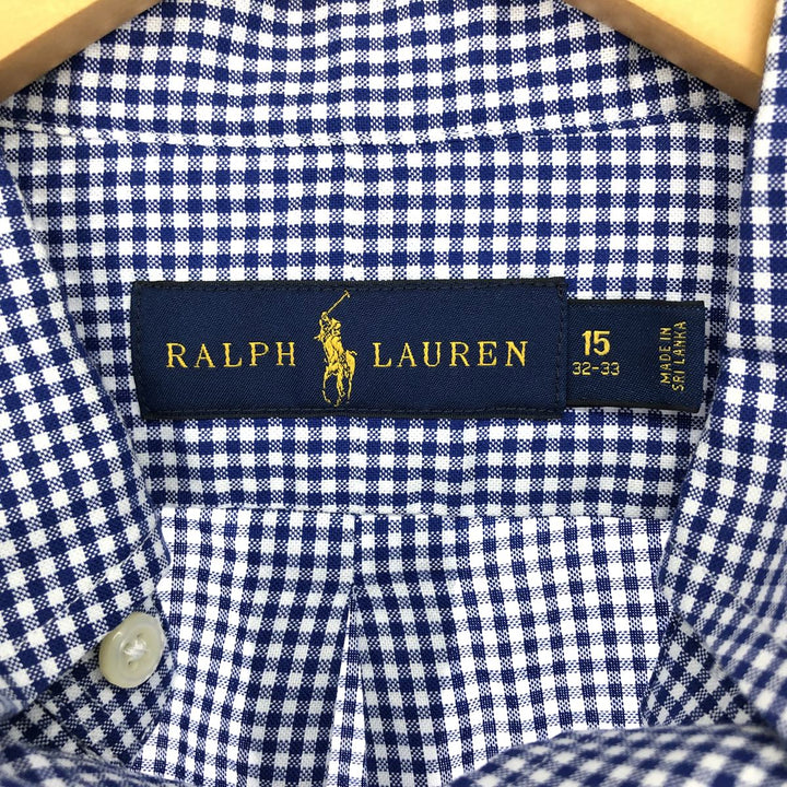 Ralph Lauren Long Sleeve Button Down Check Shirt Men's M /eaa461120